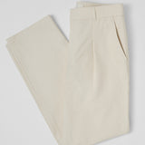 Pleated Pant - Natural